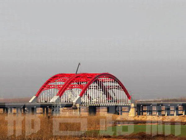 沙河特大桥主桥钢管拱工程