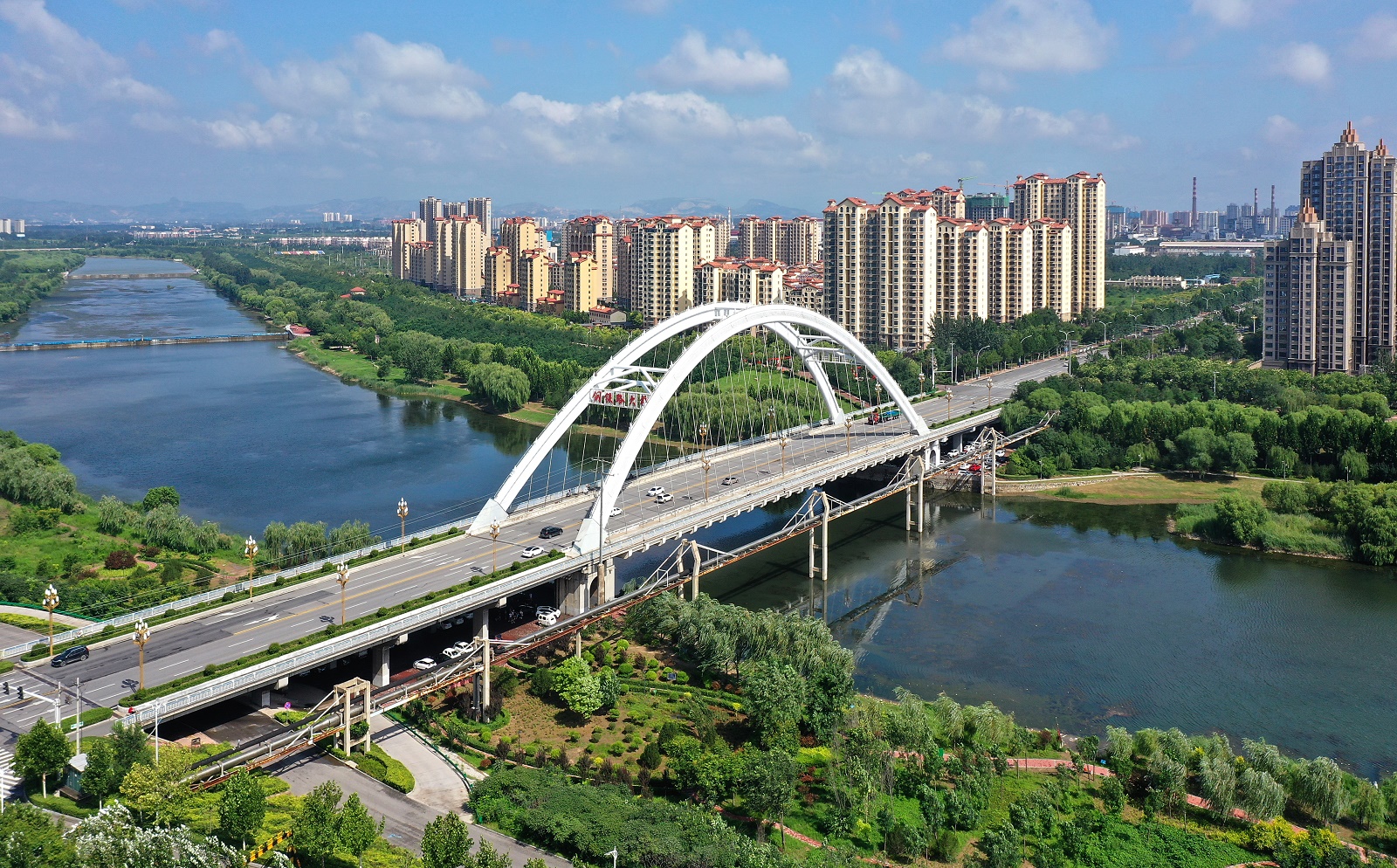 邢台市钢铁路跨七里河大桥
